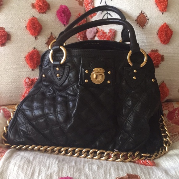 Authentic Marc Jacob Quilted large Handbag - Picture 1 of 8